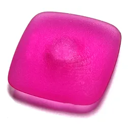 Clikits Icon, Square 2 x 2 Large with Pin / Trans-Dark Pink