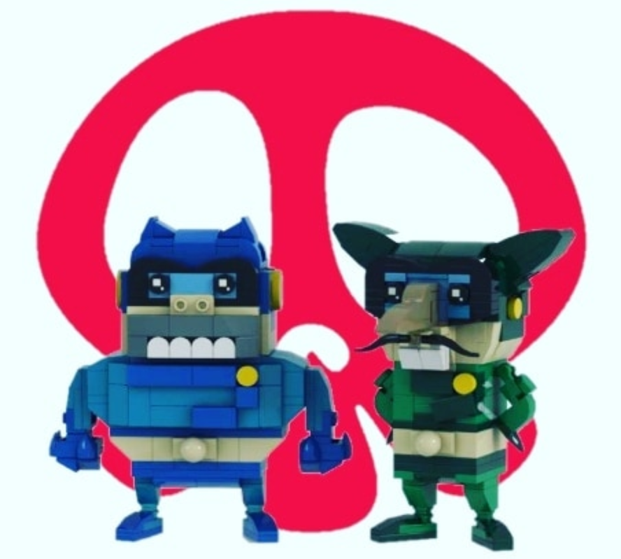 LEGO Boyakki and Tonzula -YATTAMAN Villains-