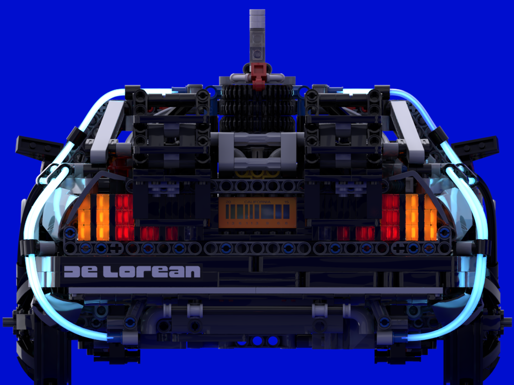 Lego Part 3 BTTF LEGO Technic Delorean RC