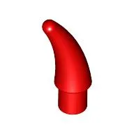Animal Body Part, Barb / Claw / Tooth / Talon / Horn, Small / Red