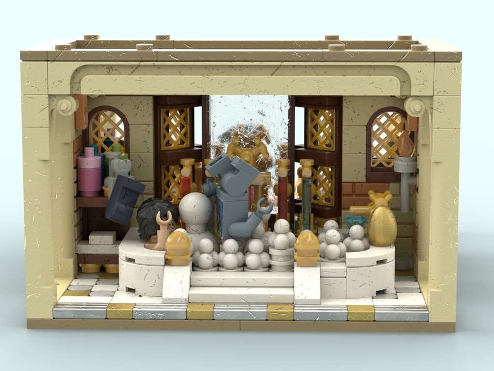 Lego prefects bathroom modular