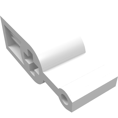 Lego Technic Changeover Catch - + opening / White