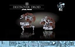 Droideka V2 - Minifig Scale