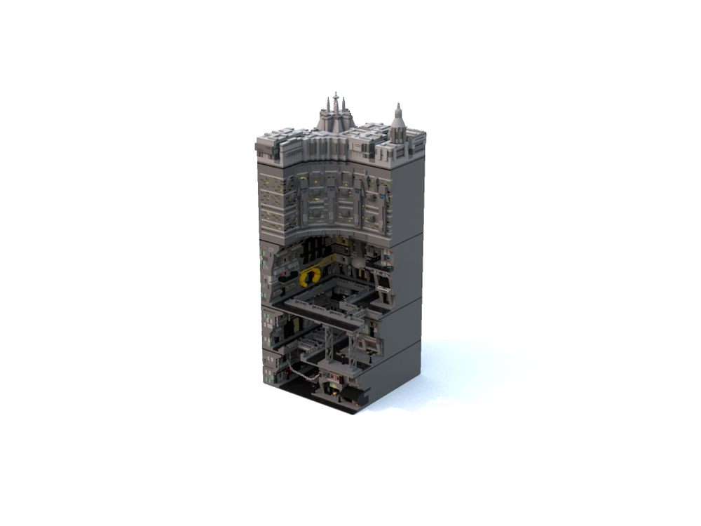 Lego The Coruscant underworld - Lower levels