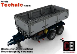 Custom 42043 trailer 2-axle with tipping function