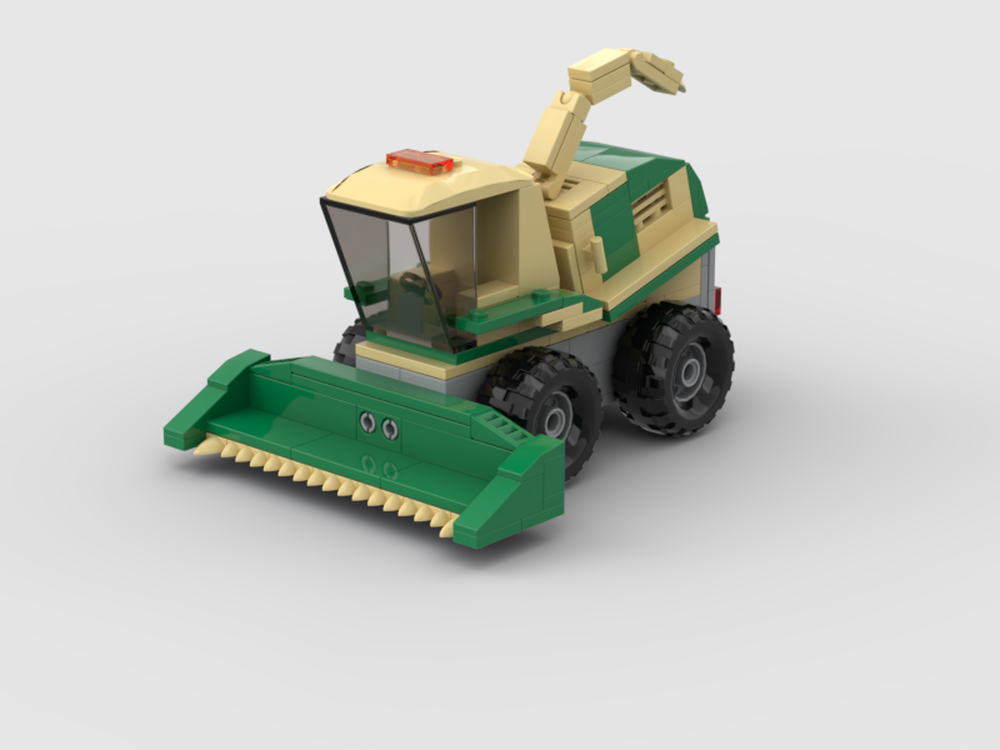Lego forage harvester inspired