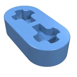 Technic Beam 1 x 2 Thin / Medium Blue