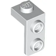 Bracket 1 x 1 - 1 x 2 / White