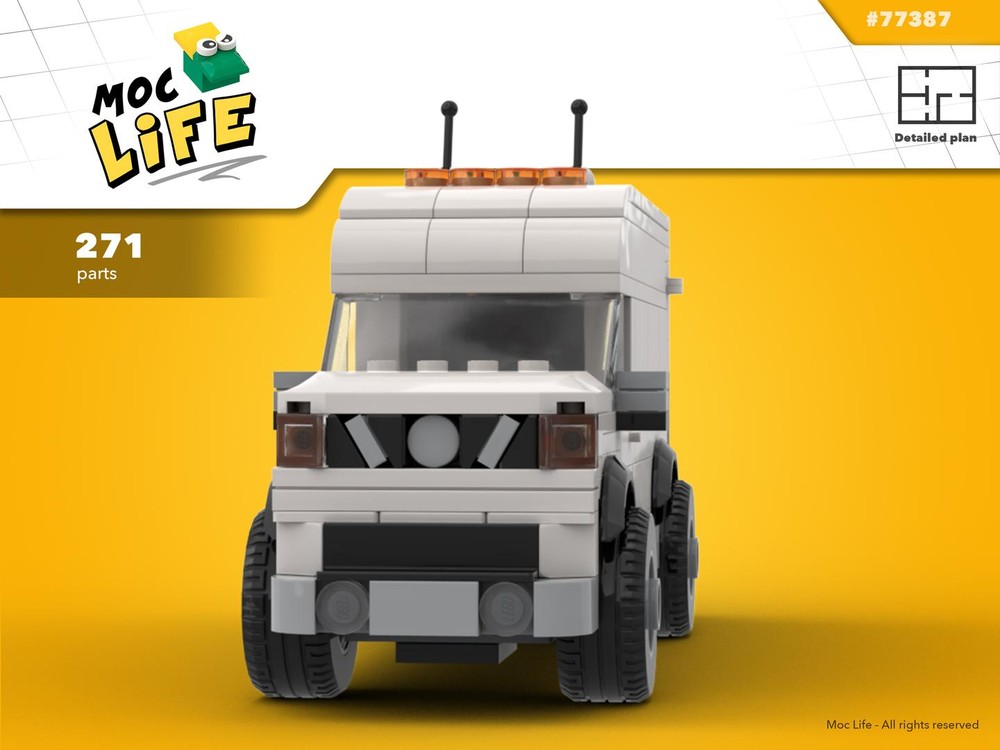 Lego Nissan 3500 NV cargo van