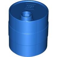 Lego Duplo Container Oil Drum 2 x 2 x 2 / Blue