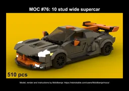 10 stud wide supercar