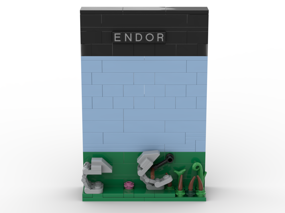 Lego Endor - Star Wars Landscape