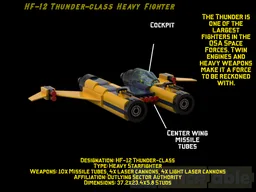HF-12 Thunder-class Heavy Fighter