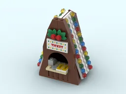Winter Village Ticket Booth