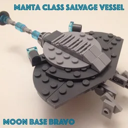Mantax salvage vessel, Moon Base Bravo
