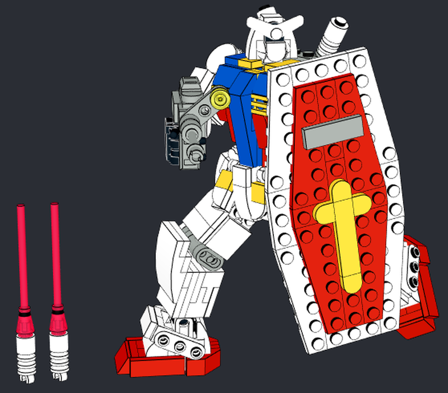 Lego GUNDAM RX78 mini