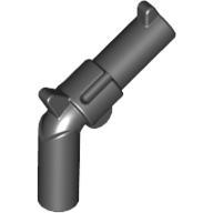 Lego Weapon Gun / Pistol / Revolver Large Barrel, Long Grip / Black