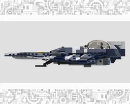 Plo Koon's Delta-7B Aethersprite-class light interceptor (The Clone Wars)