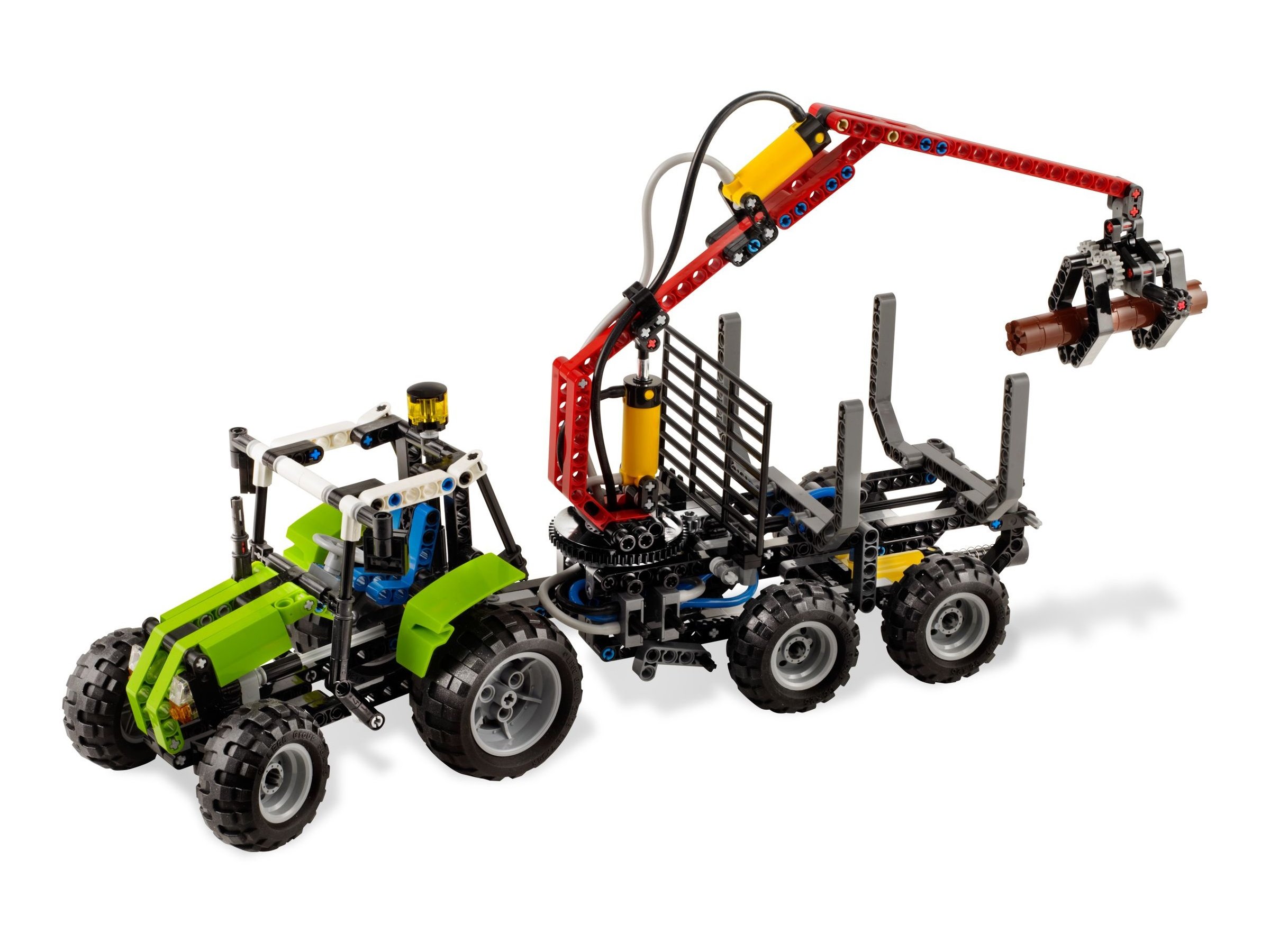 Lego Tractor with Log Loader