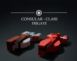 Consular-Class frigates 1/2700th Scale