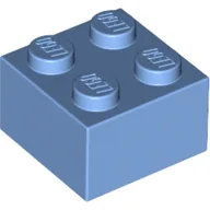 Brick 2 x 2 / Medium Blue