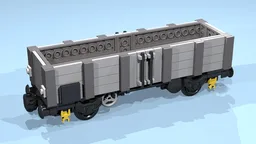 4-Wheel Open Wagon (SNOT, gray)