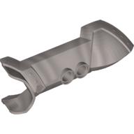 Lego Large Figure Limb Cover, Armor, Leg / Shin Guard Type 1 / Pearl Light Gray