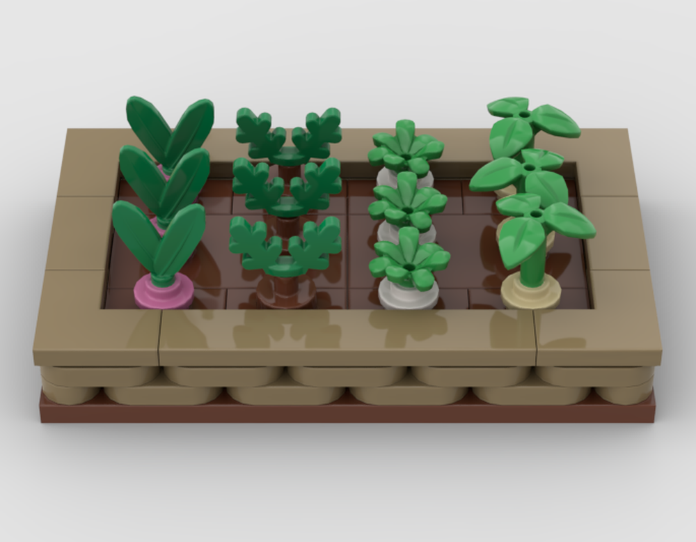 Lego Medieval garden 3