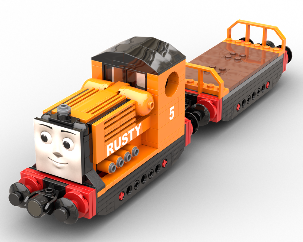 Lego Rusty the Narrow Gauge Maintenance Diesel Engine