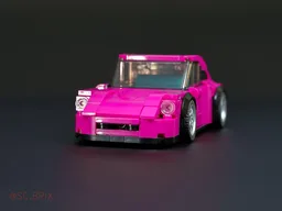 Porsche 964 911 Ruby Star Magenta