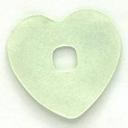 Clikits Icon Accent, Heart 3 7/8 x 3 7/8 / Light Green