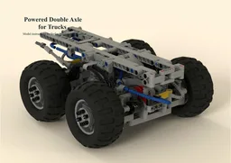 Powered Double Axis for Trucks