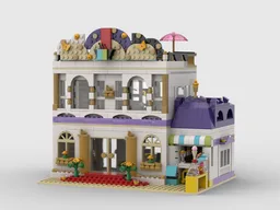 Restaurant and Icecream parlor, Alternate build of Lego41101