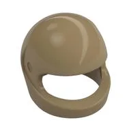 Helmet, Standard / Dark Tan