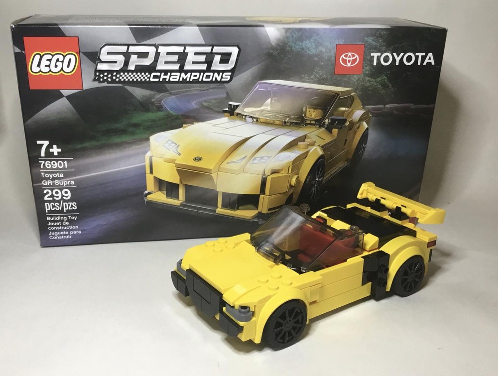 Lego Audi r8 spyder with GR Supra set (76901)