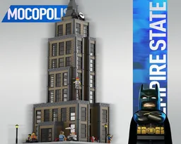 Bat Signal on Emprie State Building