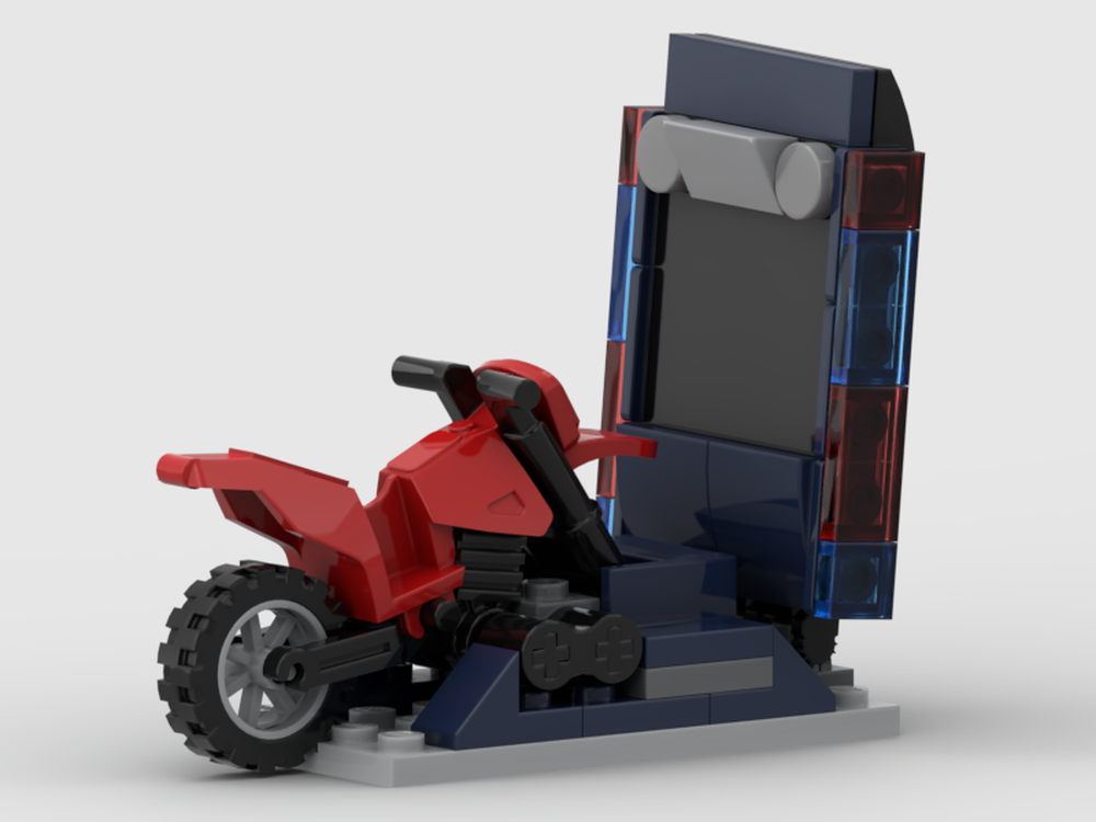 Lego Dirtbike Arcade Machine
