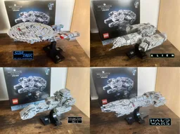 Sci-Fi Ship Rebuild 4 Pack #2