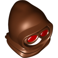 Lego Hood and Goggles with Red Lenses Print / Reddish Brown