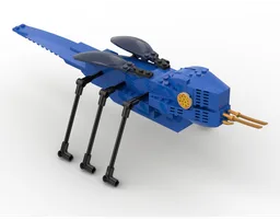 Gigantic Blue Insect