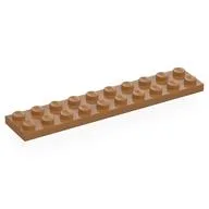 Plate 2 x 10 / Medium Nougat