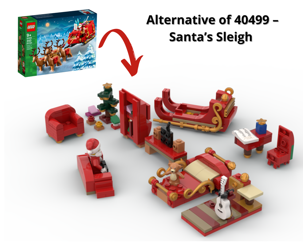 Lego Santa’s Cozy Living Room - 40499 alternative