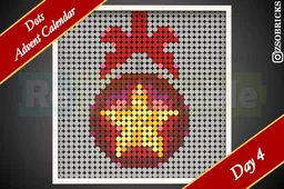 Day 4 - Bauble - Dots Advent Calendar
