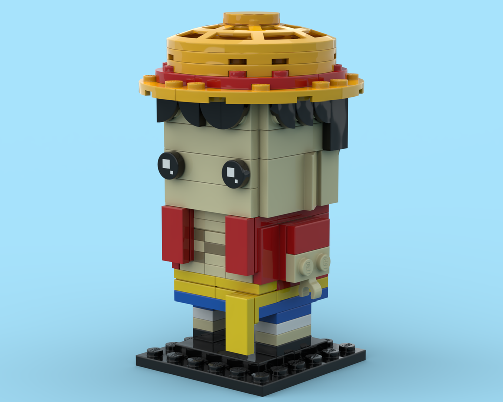 Lego BrickHeadz of Rufy from One Piece