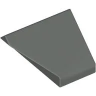 Brick Sloped 45° 2 x 1 Double / Inverted with Hollow Bottom / Dark Gray