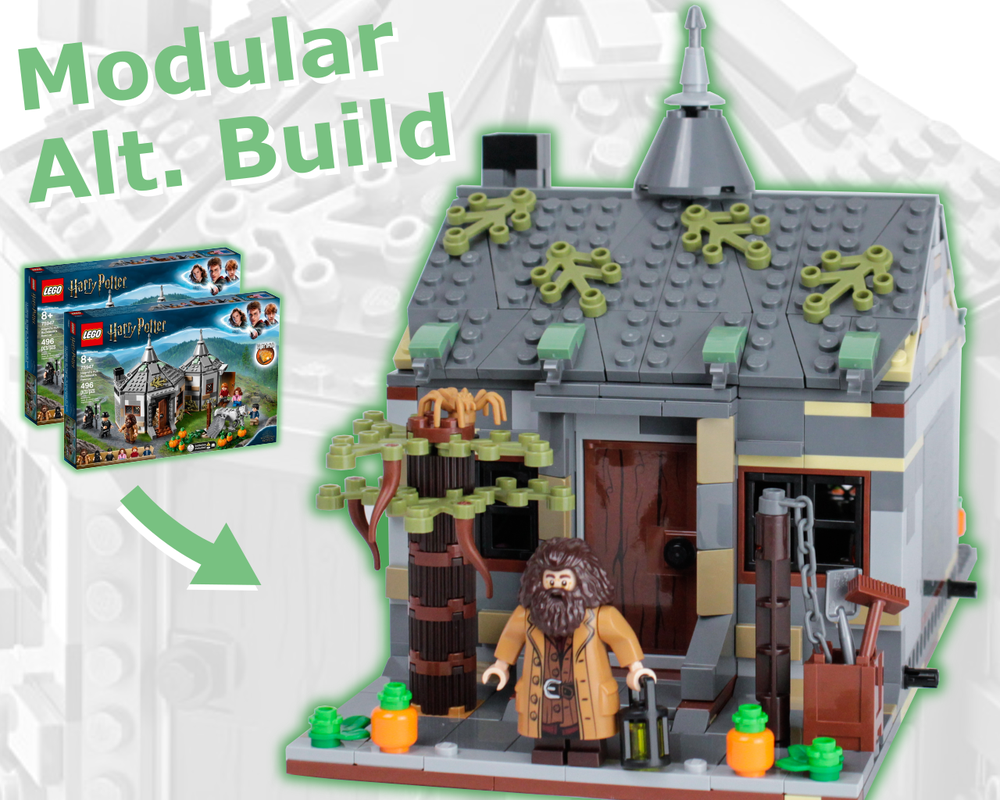 Lego Hagrıd's Townhouse Alt Build