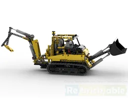 RC Tracked Backhoe Loader (8043 Alternate)