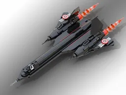 SR-71 Blackbird Star wing version
