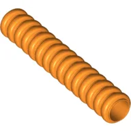 Hose, Ribbed 7mm D. 5L / 4.0cm / Orange