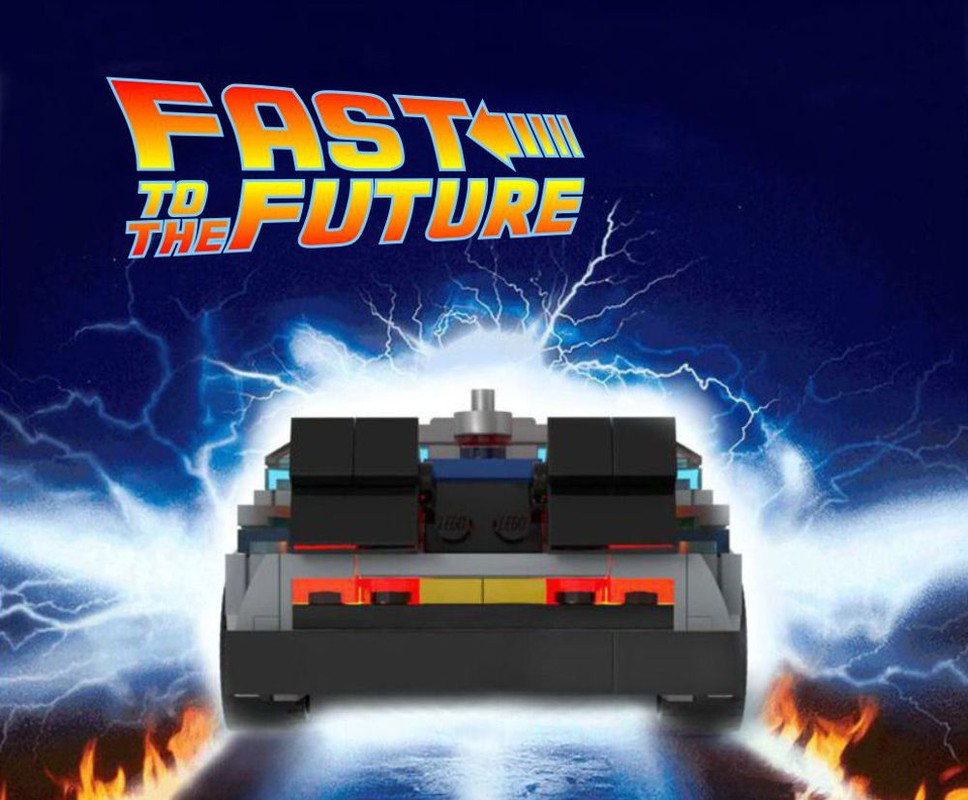 Lego 76917 All DeLoreans of Back to the Future trilogy